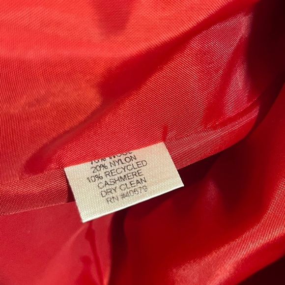 Harve Benard by Benard Holtzman Red Vintage Blazer size Large - Picture 6 of 6